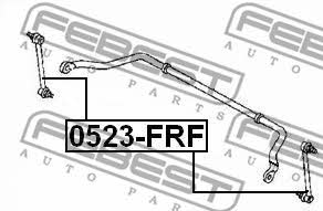 Front anti roll bar link Febest 0523-FRF