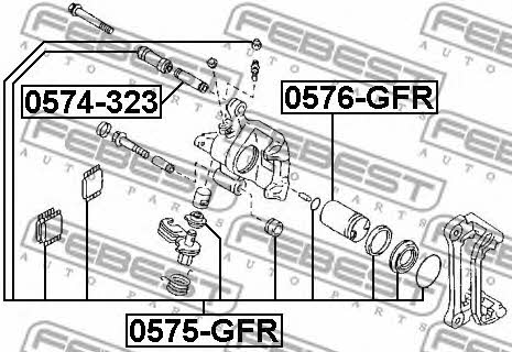 Buy Febest 0576GFR – good price at EXIST.AE!