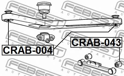 Buy Febest CRAB-043 at a low price in United Arab Emirates!