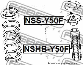 Front Shock Absorber Support Febest NSS-Y50F