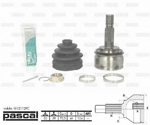 Pascal G12112PC Constant velocity joint (CV joint), outer, set G12112PC