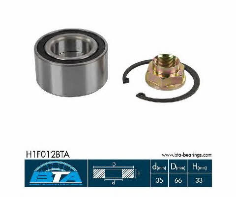 BTA H1F012BTA Wheel bearing kit H1F012BTA