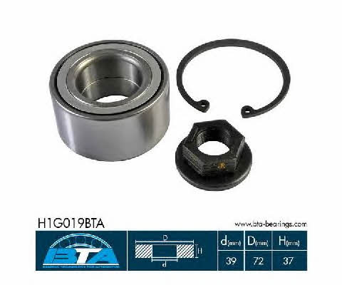 BTA H1G019BTA Wheel bearing kit H1G019BTA