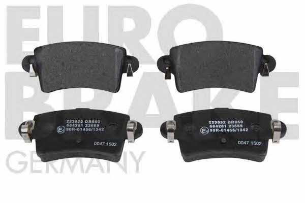 Eurobrake 5502223632 Brake Pad Set, disc brake 5502223632
