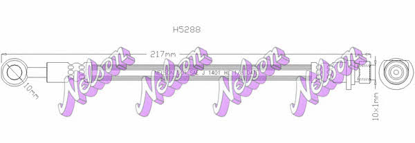 Brovex-Nelson H5288 Brake Hose H5288