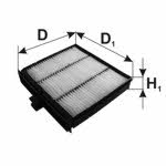 PZL Sedziszow WA60244 Cabin filter WA60244 WA60244 PZL Sedziszow Cabin filter