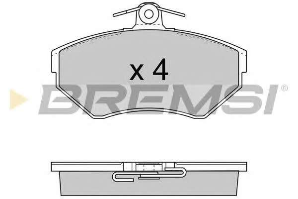 Bremsi BP2674 Brake Pad Set, disc brake BP2674
