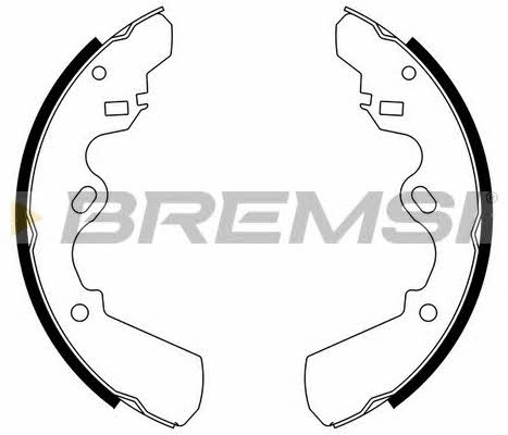 Bremsi GF0056 Brake shoe set GF0056
