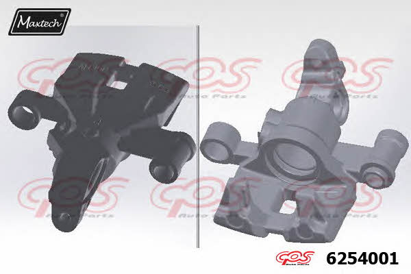 MaxTech 6254001 Brake caliper rear right 6254001