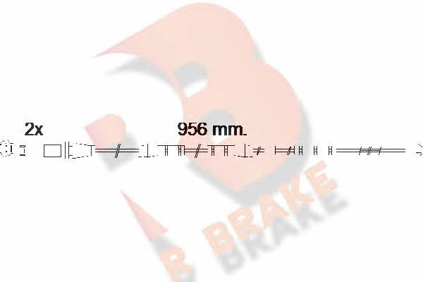 R Brake 610556RB Warning contact, brake pad wear 610556RB