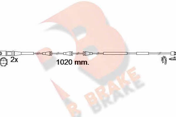 R Brake 610623RB Warning contact, brake pad wear 610623RB