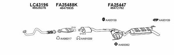  250273 Exhaust system 250273