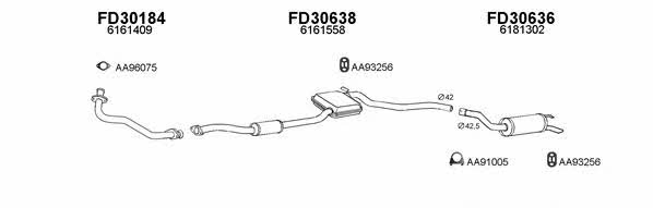  300263 Exhaust system 300263