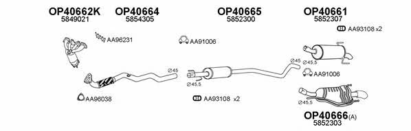 Veneporte 400291 Exhaust system 400291