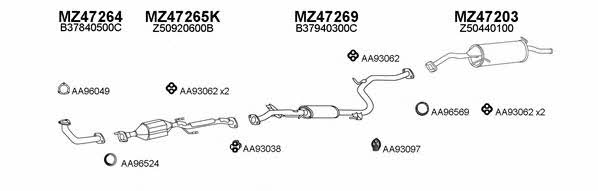  470024 Exhaust system 470024