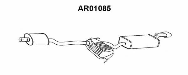 Veneporte AR01085 End Silencer AR01085