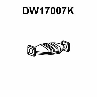 Veneporte DW17007K Catalytic Converter DW17007K