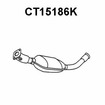 Veneporte CT15186K Catalytic Converter CT15186K
