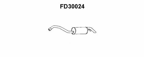 Veneporte FD30024 End Silencer FD30024