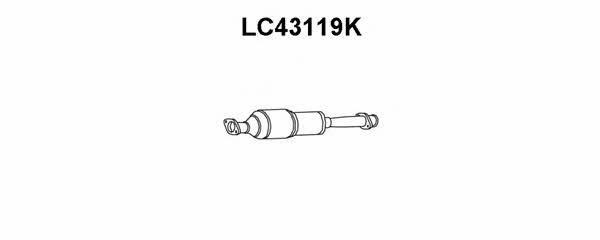 Veneporte LC43119K Catalytic Converter LC43119K