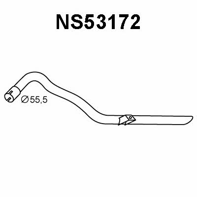 Veneporte NS53172 Exhaust pipe NS53172