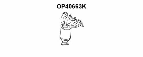 Veneporte OP40663K Catalytic Converter OP40663K