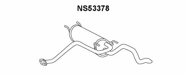 Veneporte NS53378 End Silencer NS53378