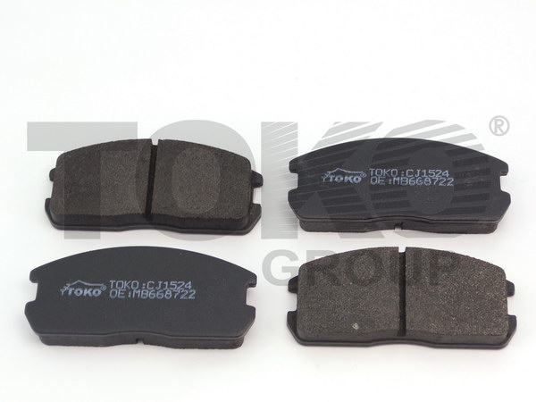 Toko T2113024W Front disc brake pads, set T2113024W