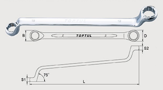 Toptul AAEI2729 Ring key AAEI2729