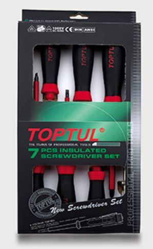 GAAE0704 Toptul Dielectric screwdriver set