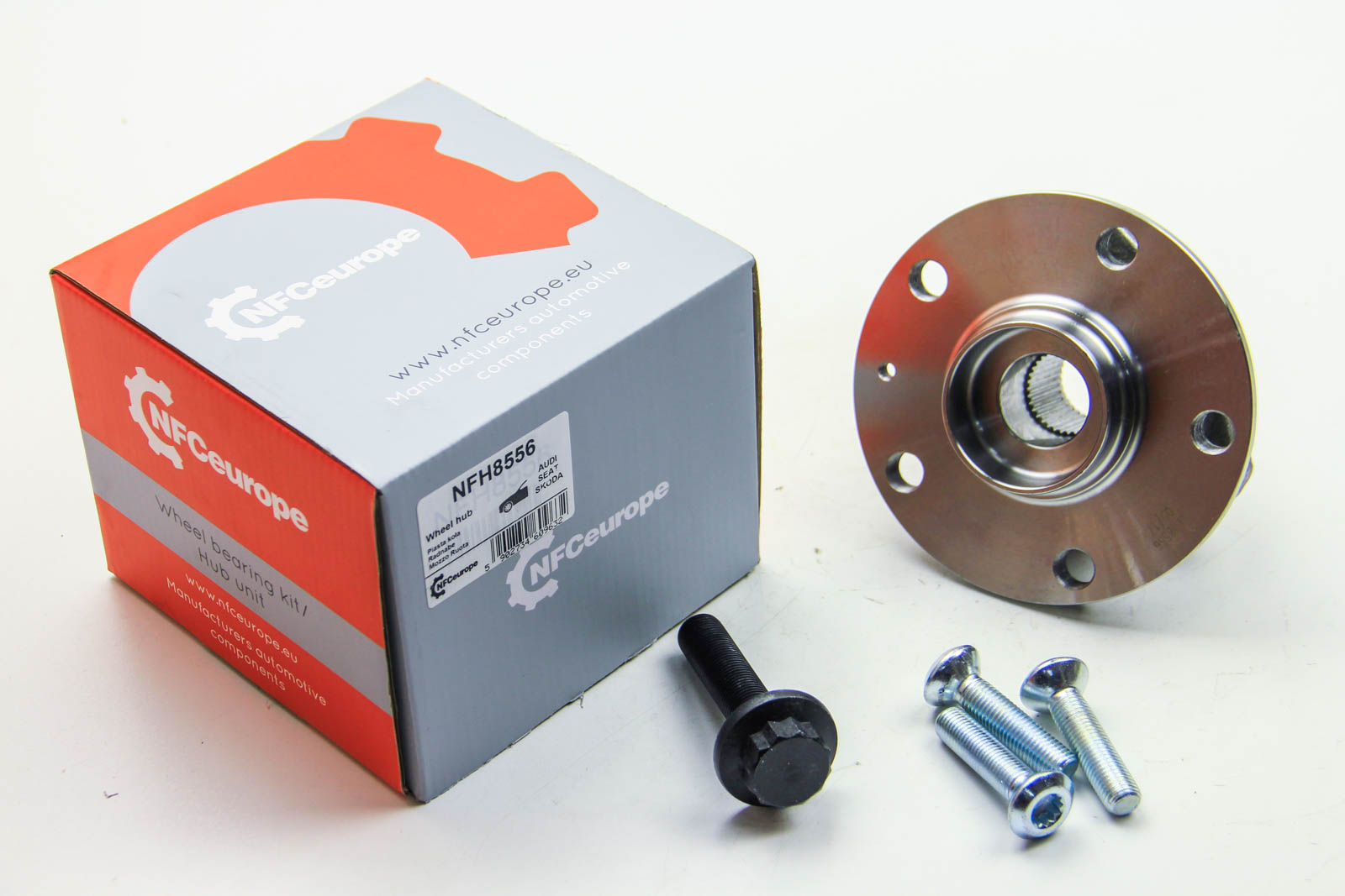 NFC Europe NFH8556 Wheel hub with front bearing NFH8556