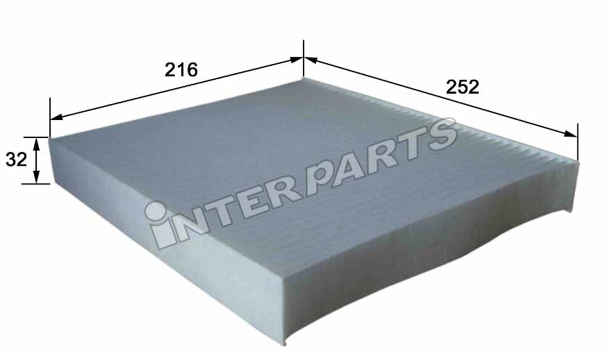 Interparts filter IPCA-E188 Filter, interior air IPCAE188