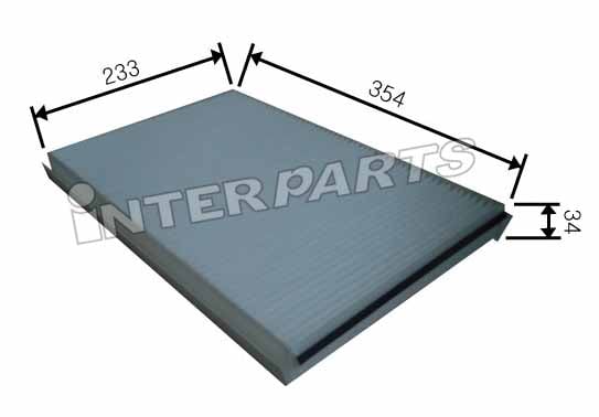Interparts filter IPCA-E209 Filter, interior air IPCAE209