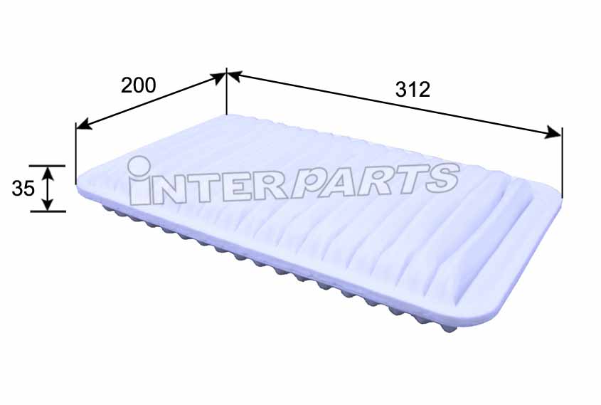 Interparts filter IPA-644 Air filter IPA644