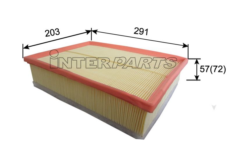 Interparts filter IPA-P307 Air filter IPAP307