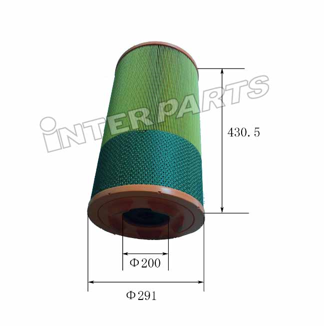 Interparts filter IPA-R135 Air filter IPAR135