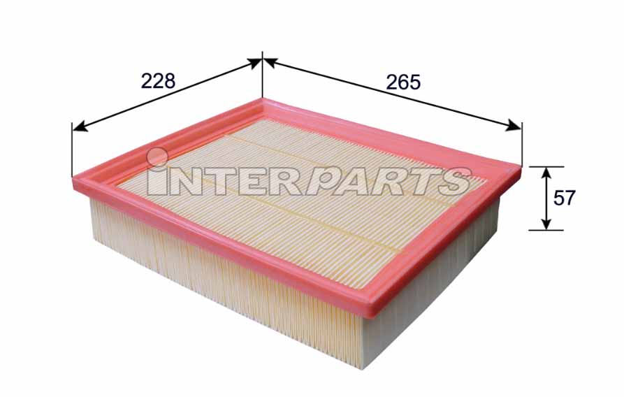 Interparts filter IPA-P153 Air filter IPAP153