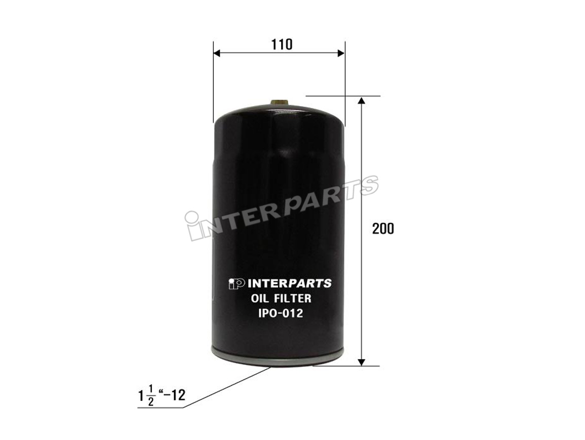 Interparts filter IPO-012 Oil Filter IPO012