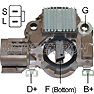 Mobiletron VR-H2009-129 Alternator regulator VRH2009129