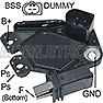 Mobiletron VR-V3796 Alternator regulator VRV3796 VRV3796 Mobiletron Alternator regulator