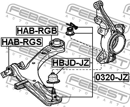 Buy Febest HABRGS – good price at EXIST.AE!