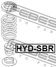 Febest Rear shock absorber bump – price 50 PLN