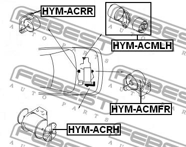 Buy Febest HYM-ACRR at a low price in United Arab Emirates!