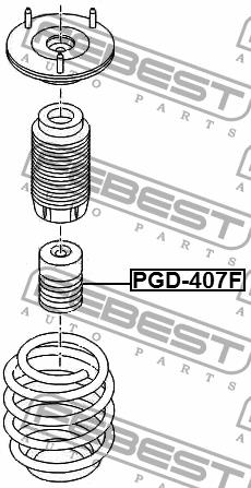 Febest Front shock absorber bump – price 48 PLN