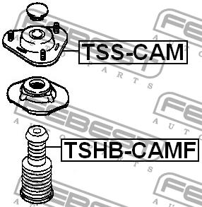 Febest Front Shock Absorber Support – price 111 PLN