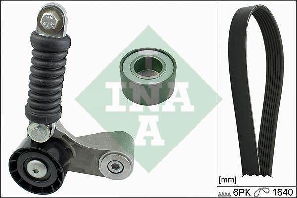 INA 529 0093 10 Drive belt kit 529009310