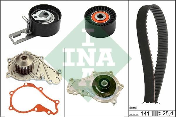 INA 530 0612 30 TIMING BELT KIT WITH WATER PUMP 530061230