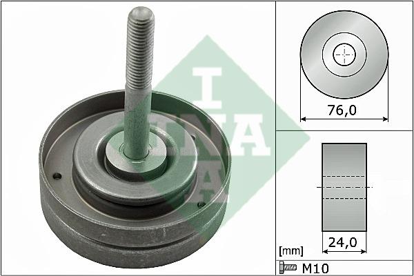 INA 532 0500 10 Idler Pulley 532050010