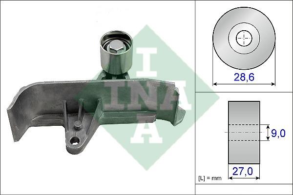 INA 532 0601 10 Tensioner pulley, timing belt 532060110