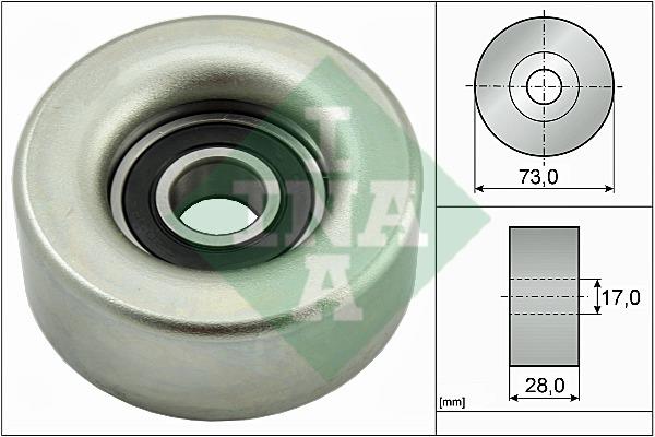INA 532 0783 10 Idler Pulley 532078310